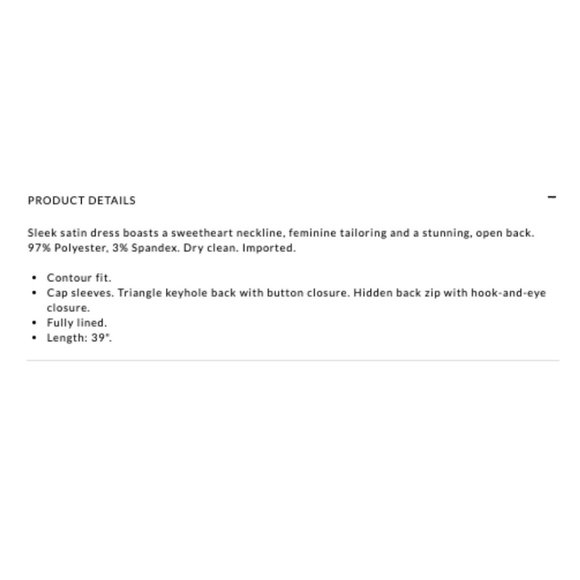 WHBM Black & White Satin Polka Dot Sheath Dress - Picture 3 of 9